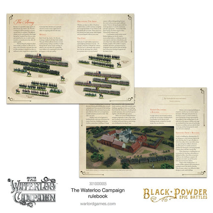 Black Powder Epic Battles: The Waterloo Campaign Rulebook - Regelwerk - Warlord Games - 3010000005