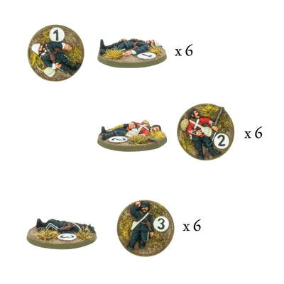 Black Powder Epic Battles: Zulu! - British Army Casualty Markers