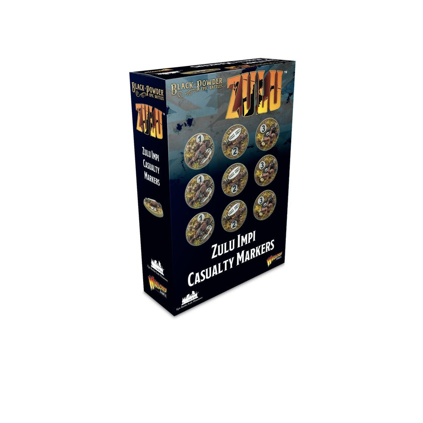 Black Powder Epic Battles: Zulu! - Zulu Impi Casualty Markers - Warlord Games