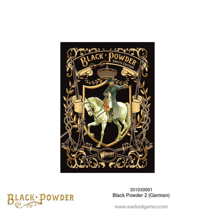 Black Powder II Rulebook (German - Softback) - Regelwerk - Warlord Games - 301030002