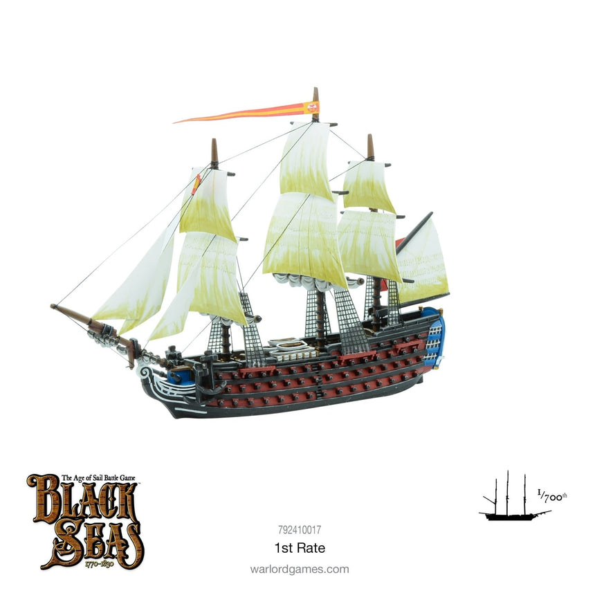 Black Seas: 1st Rate - Schiffe - Warlord Games - 792410017