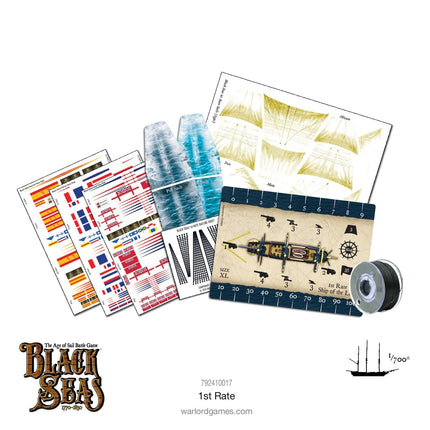 Black Seas: 1st Rate - Schiffe - Warlord Games - 792410017