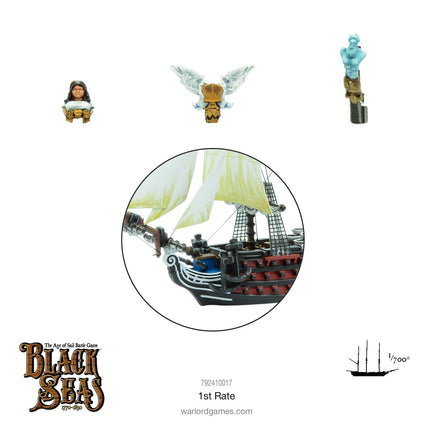 Black Seas: 1st Rate - Schiffe - Warlord Games - 792410017