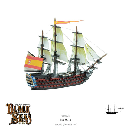 Black Seas: 1st Rate - Schiffe - Warlord Games - 792410017