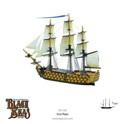 Black Seas: 2nd Rate - Schiffe - Warlord Games - 792411004