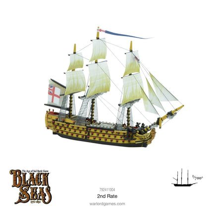 Black Seas: 2nd Rate - Schiffe - Warlord Games - 792411004