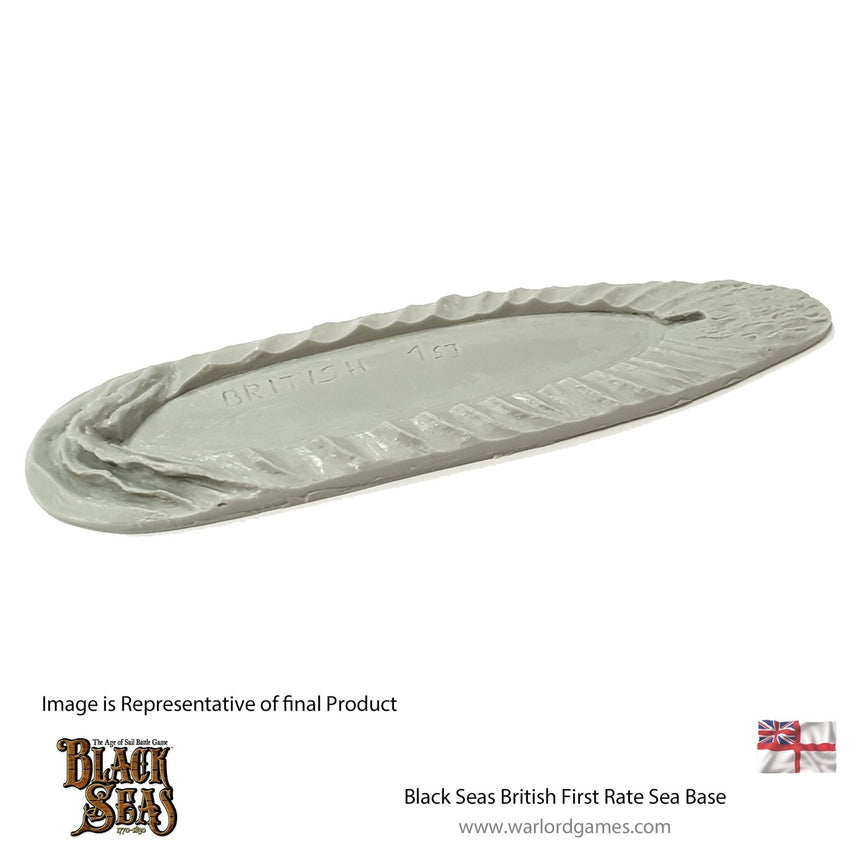 Black Seas British First rate sea base - Bases & Tabletts - Warlord Games - 799910016