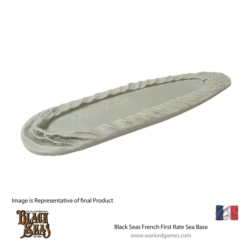 Black Seas French First rate sea base - Bases & Tabletts - Warlord Games - 799910017
