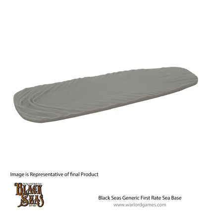 Black Seas Generic First rate sea base - Bases & Tabletts - Warlord Games - 799910015