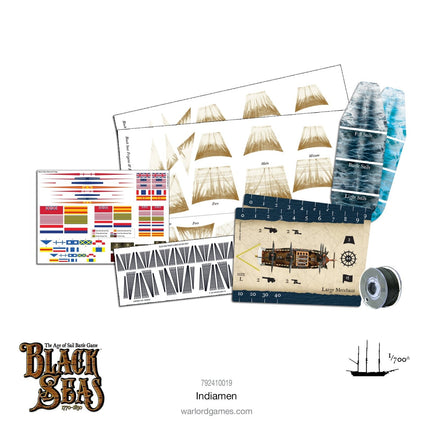 Black Seas: Indiamen - Schiffe - Warlord Games - 792410019