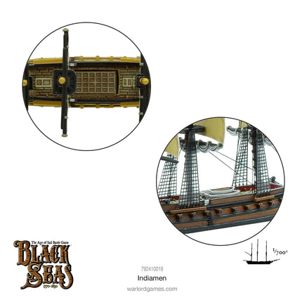 Black Seas: Indiamen - Schiffe - Warlord Games - 792410019