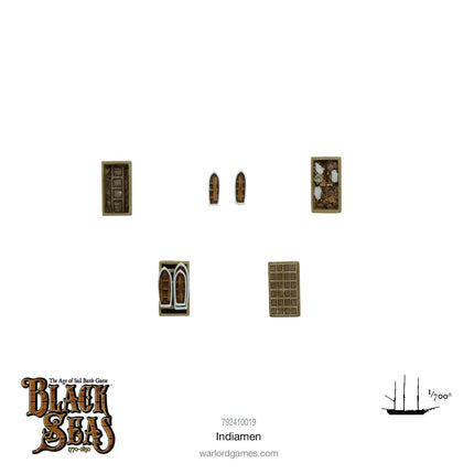 Black Seas: Indiamen - Schiffe - Warlord Games - 792410019