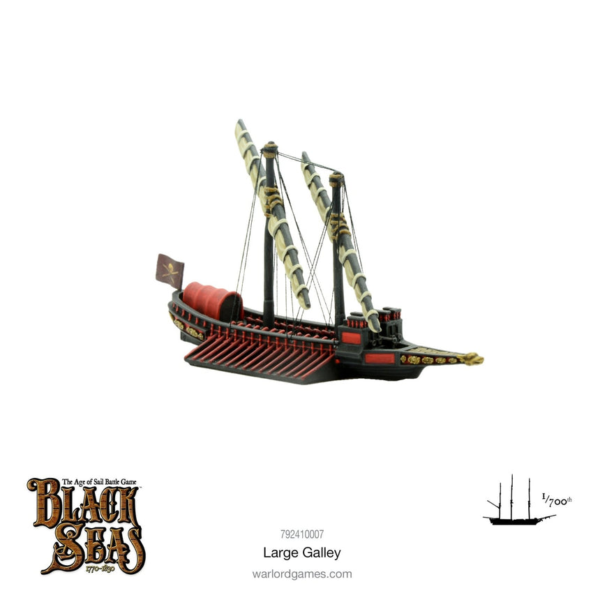 Black Seas: Large Galley - Schiffe - Warlord Games - 792410007