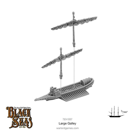 Black Seas: Large Galley - Schiffe - Warlord Games - 792410007