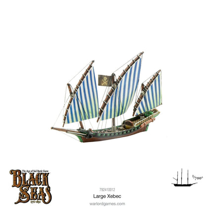 Black Seas: Large Xebec - Schiffe - Warlord Games - 792410012