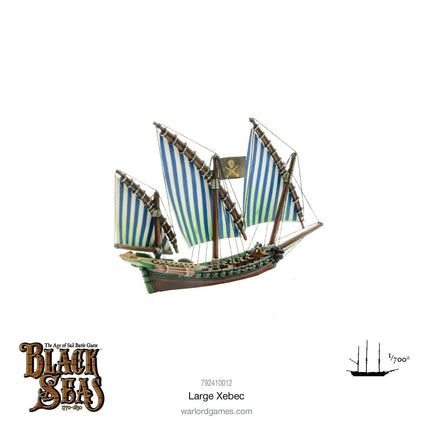 Black Seas: Large Xebec - Schiffe - Warlord Games - 792410012