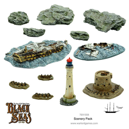 Black Seas scenery pack - Gelände - Warlord Games - 792410008