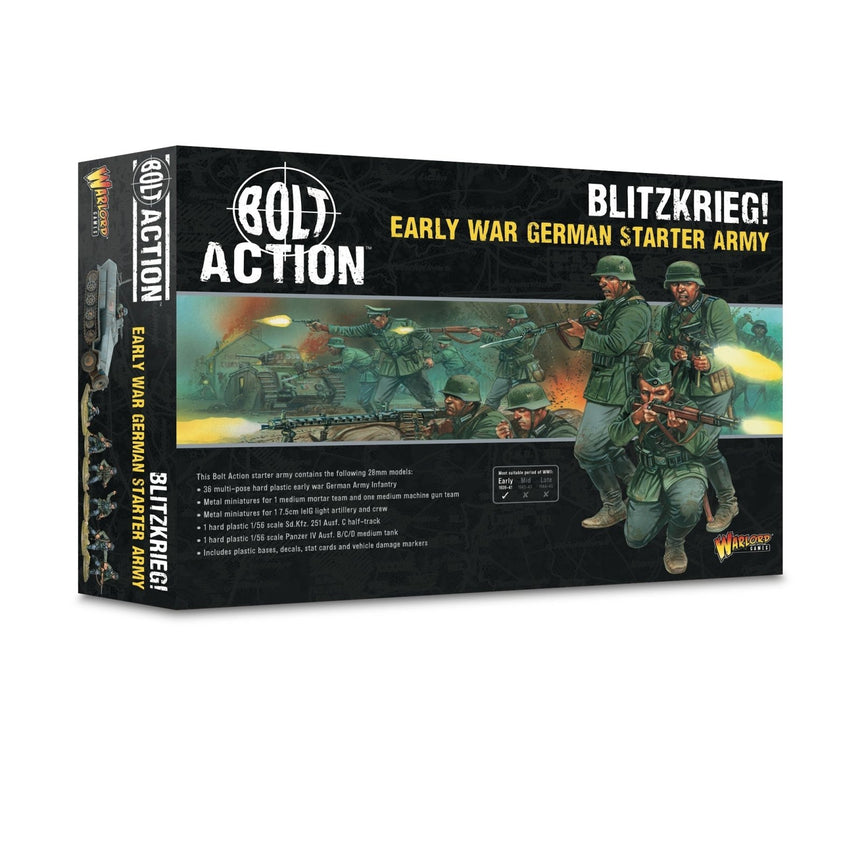 Blitzkrieg! Early War German Starter Army - Starterarmee - Warlord Games - 409912059