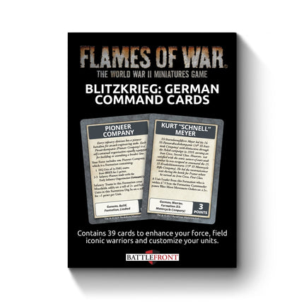Blitzkrieg: German Command Cards