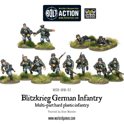 Blitzkrieg German Infantry Platoon - Infanterie - Warlord Games - 402012012
