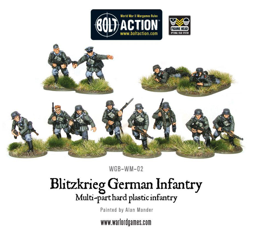 Blitzkrieg German Infantry Platoon - Infanterie - Warlord Games - 402012012