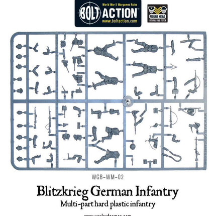 Blitzkrieg German Infantry Platoon - Infanterie - Warlord Games - 402012012