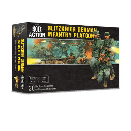 Blitzkrieg German Infantry Platoon - Infanterie - Warlord Games - 402012012