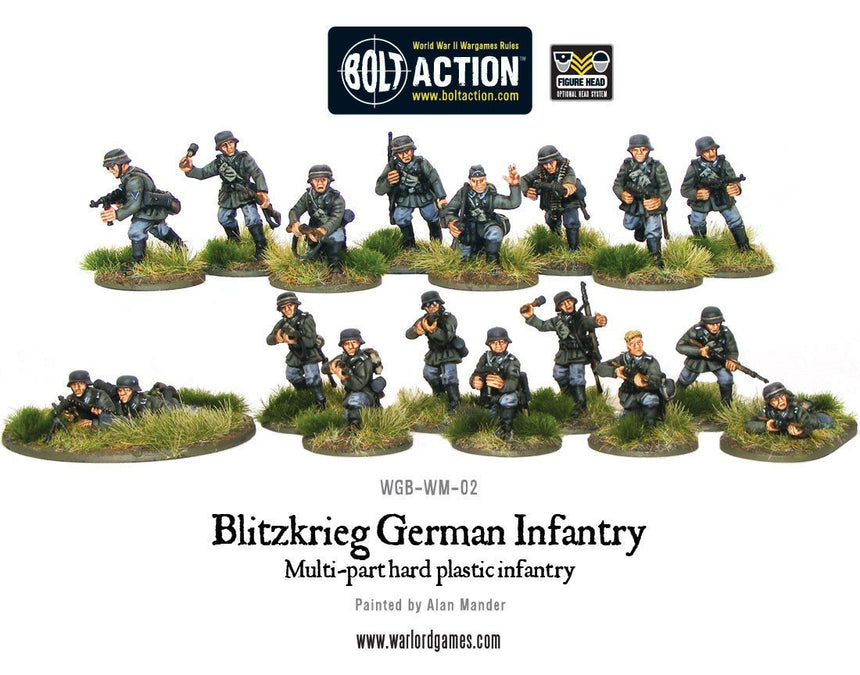 Blitzkrieg German Infantry Platoon - Infanterie - Warlord Games - 402012012