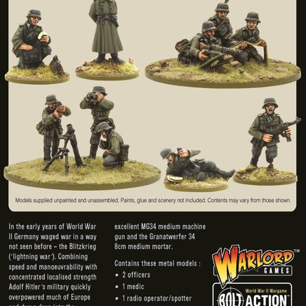 Blitzkrieg German Support Group - Infanterie - Warlord Games - 402212007