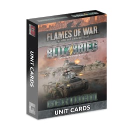 Blitzkrieg: German Unit Cards