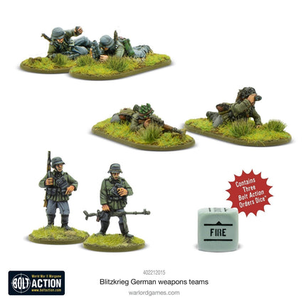 Blitzkrieg German Weapons Teams - Infanterie - Warlord Games - 402212015