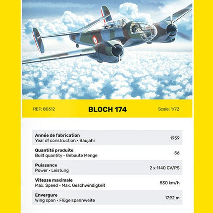 Bloch 174 - Flugzeuge - Heller - 80312