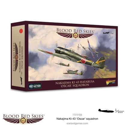 Blood Red Skies: Nakajima Ki - 43 II 'Oscar' Squadron - Flugzeuge - Warlord Games - 775101006