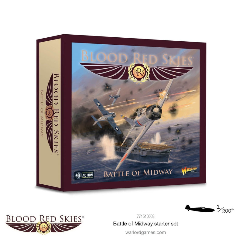 Blood Red Skies: The Battle of Midway Starter Set - Starterset - Warlord Games - 771510003