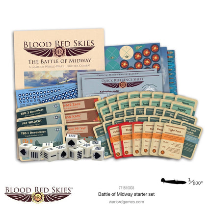 Blood Red Skies: The Battle of Midway Starter Set - Starterset - Warlord Games - 771510003