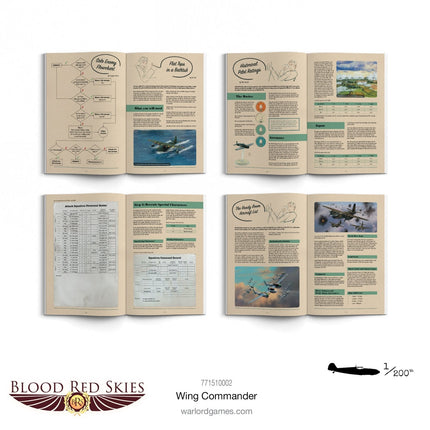 Blood Red Skies: Wing Commander Compendium - Regelwerk - Warlord Games - 771510002