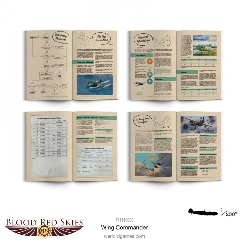 Blood Red Skies: Wing Commander Compendium - Regelwerk - Warlord Games - 771510002