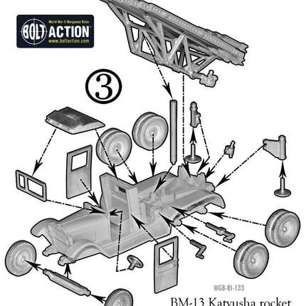 BM-13 Katyusha rocket launcher