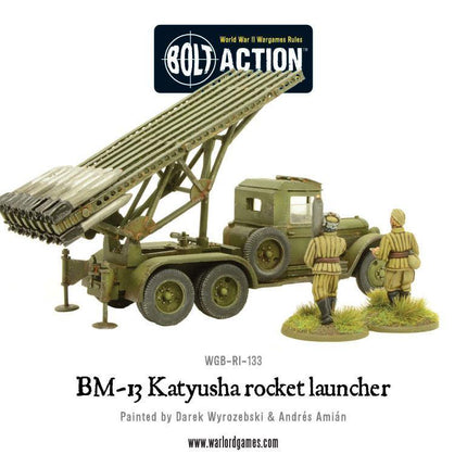 BM-13 Katyusha rocket launcher