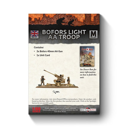 Bofors Light AA Troop