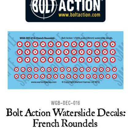 Bolt Action French Roundels - Decal-Sheet