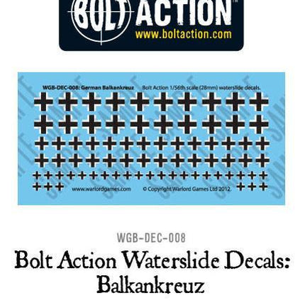 Bolt Action German Balkenkreuz - Decal-Sheet