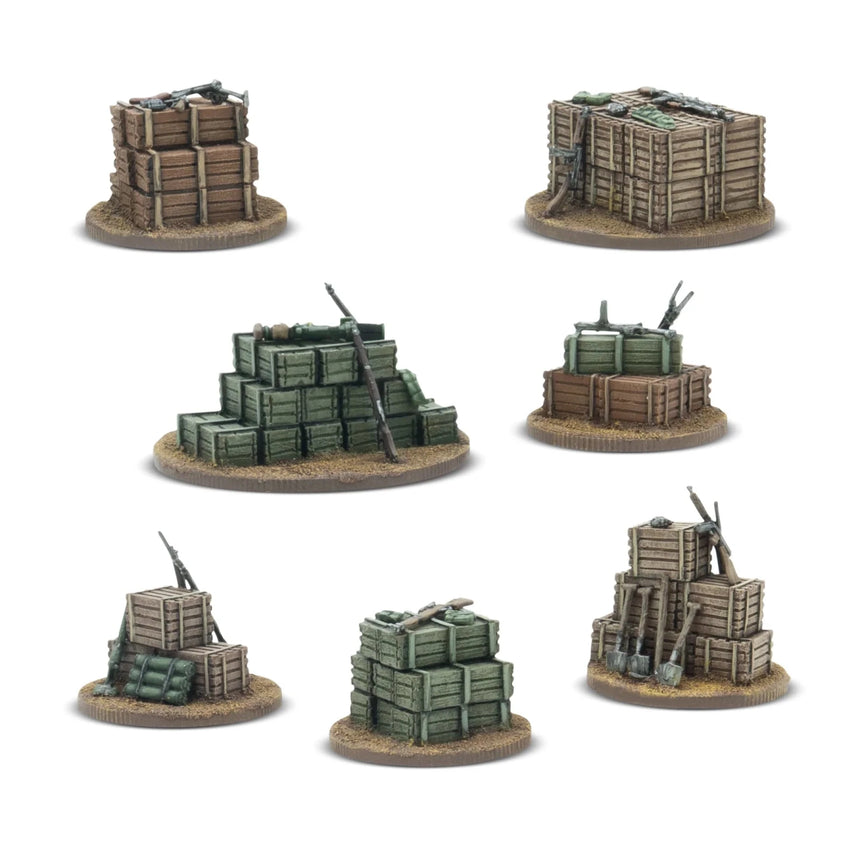 Bolt Action Objective Marker Set - Great Britain - Zubehör - Warlord Games - 408800045