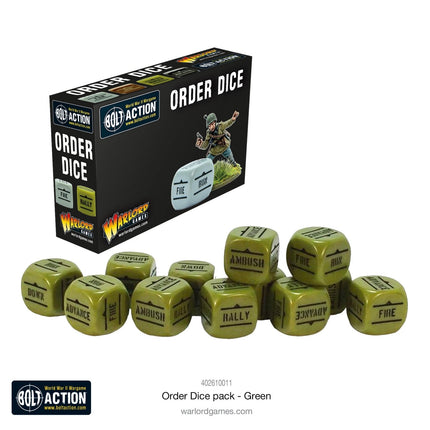 Bolt Action: Orders Dice Pack - Zubehör - Warlord Games - 402616011