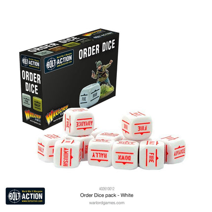 Bolt Action: Orders Dice Pack - Zubehör - Warlord Games - 402616012