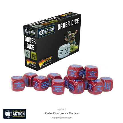 Bolt Action: Orders Dice Pack - Zubehör - Warlord Games - 402616015