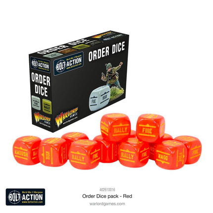 Bolt Action: Orders Dice Pack - Zubehör - Warlord Games - 402616016