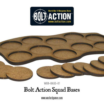 Bolt Action Squad Bases