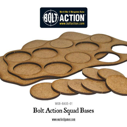 Bolt Action Squad Bases