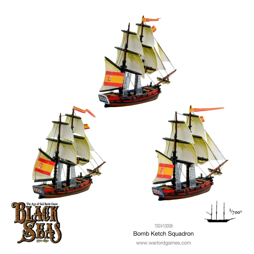 Bomb Ketch Squadron - Schiffe - Warlord Games - 792410006